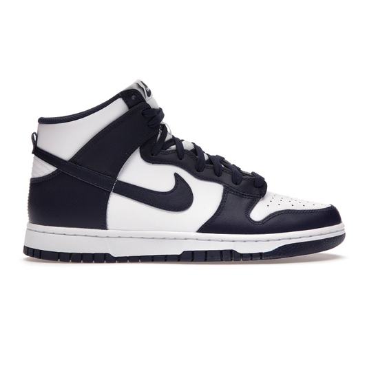 Experience exceptional performance with the Nike Dunk High Midnight Navy (Mens)! It features a sleek navy blue upper, with the iconic Nike swoosh for a classic style. Perfect for casual or active wear, its comfortable and breathable fabric will keep you going all day long. Get ready to take your style to the next level!