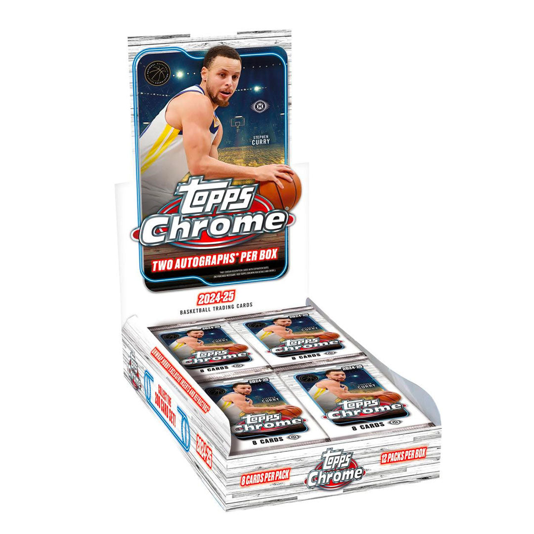 2024-25 Topps Chrome Basketball Hobby Box