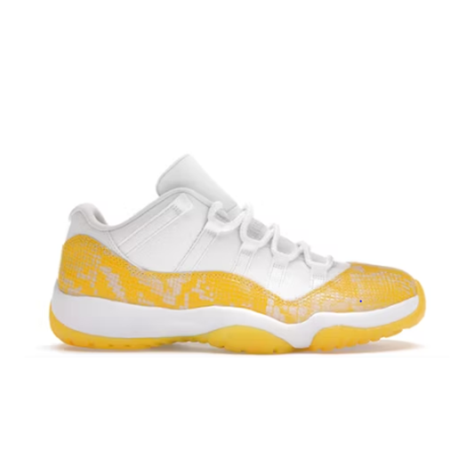 Nike Air Jordan 11 Yellow Snakeskin (Womens)