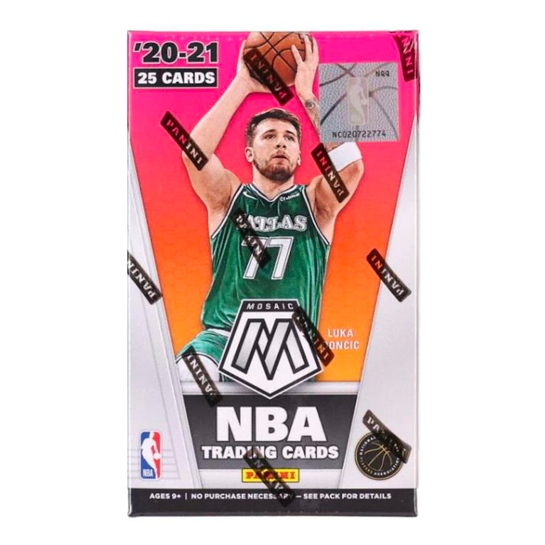 2020-21 Panini Mosaic Basketball Cereal Box